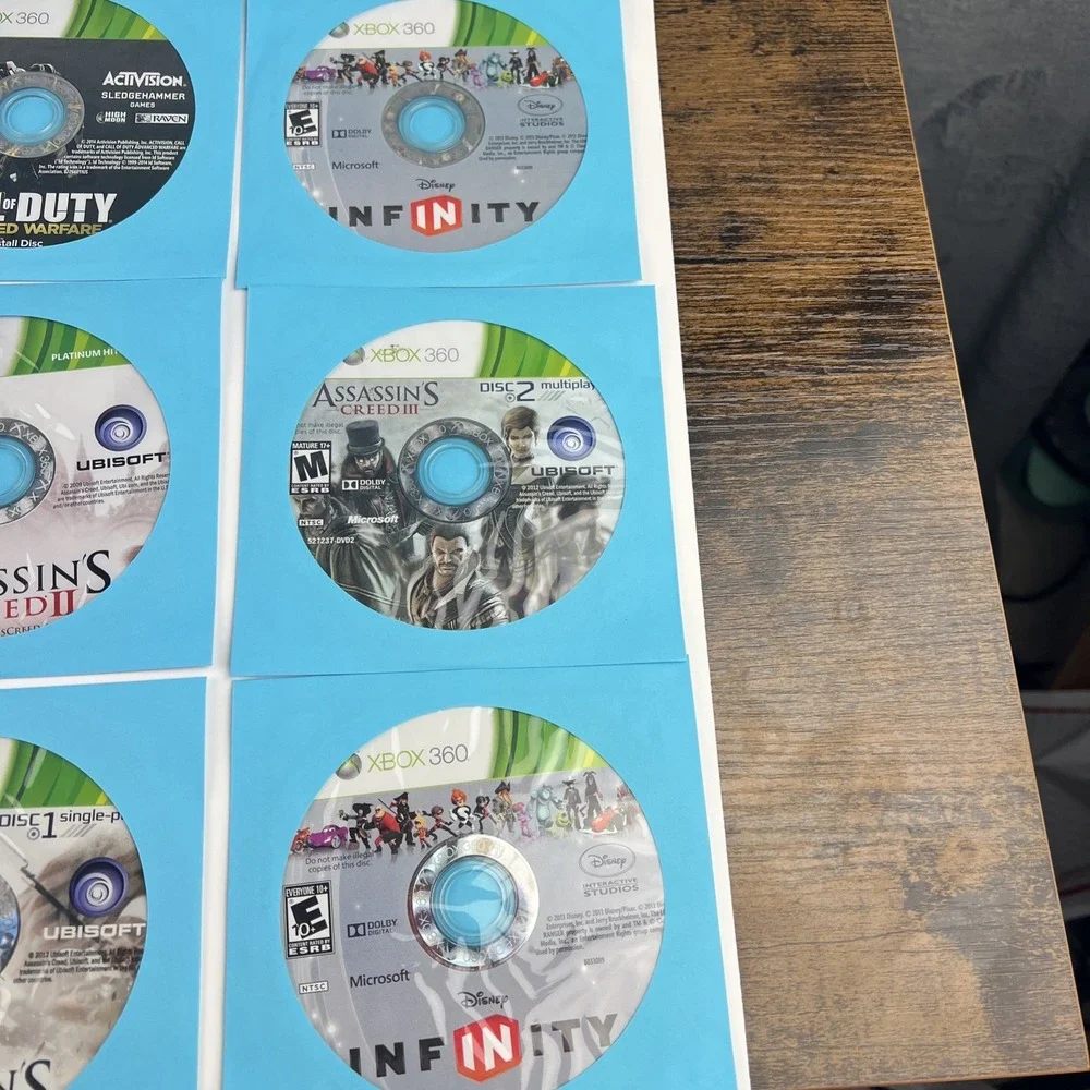 Multi Platform Loose Discs Video Game - Lot Of 50 - AS IS Untested Scratches #4